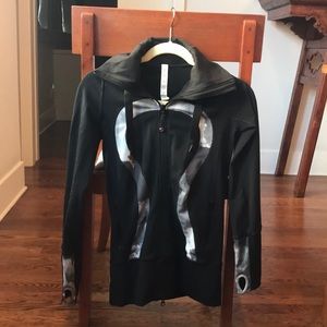 Lululemon Black Zip Up Hoodie